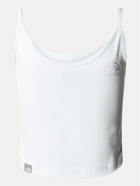The North Face The North Face Top NF0A55AQ Niebieski Cropped Fit
