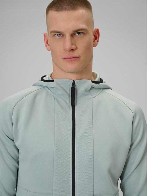 4F 4F Bluza ATHLETIC Turkusowy Regular Fit
