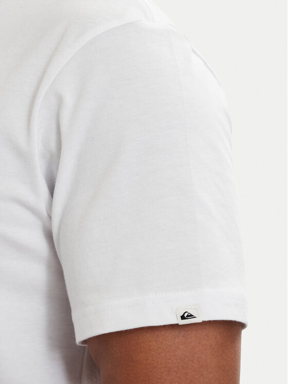 Quiksilver Quiksilver Tričko Core Skull EQYZT08176 Biela Regular Fit