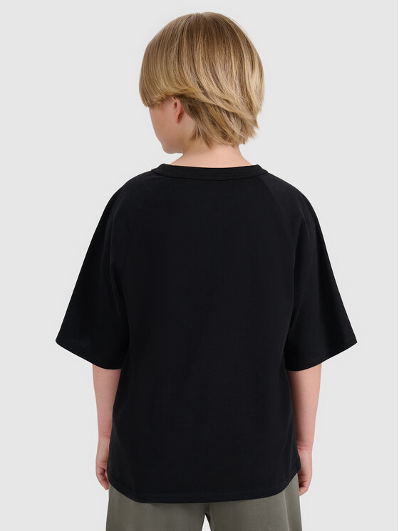 4F 4F T-Shirt URBAN COMMUTER Czarny Oversize