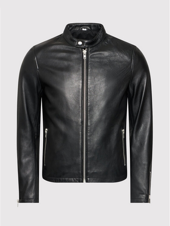 Serge Pariente Serge Pariente Nahkjope Style 20 Must Regular Fit