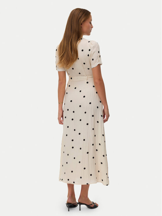 Vero Moda Vero Moda Rochie tip cămașă Joan 10343501 Bej Regular Fit