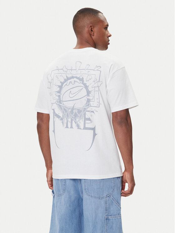 Nike Nike Tričko HJ3431 121 Biela Loose Fit