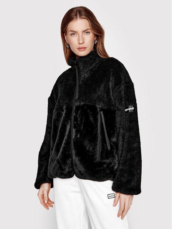 Sprandi Sprandi Fleece SP22-POLD540 Μαύρο Regular Fit
