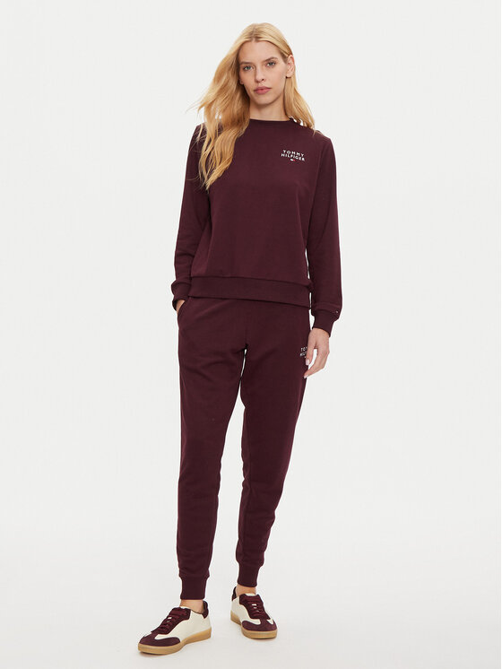 Tommy Hilfiger Tommy Hilfiger Džemperis UW0UW04521 Vyšninė Regular Fit