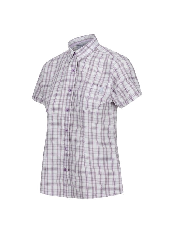Regatta Regatta Koszula Mindano VIII Fioletowy Short Fit