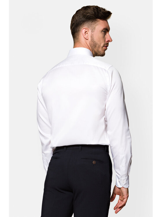 Lancerto Lancerto Koszula Giorgio KO073122000009 Biały Regular Fit