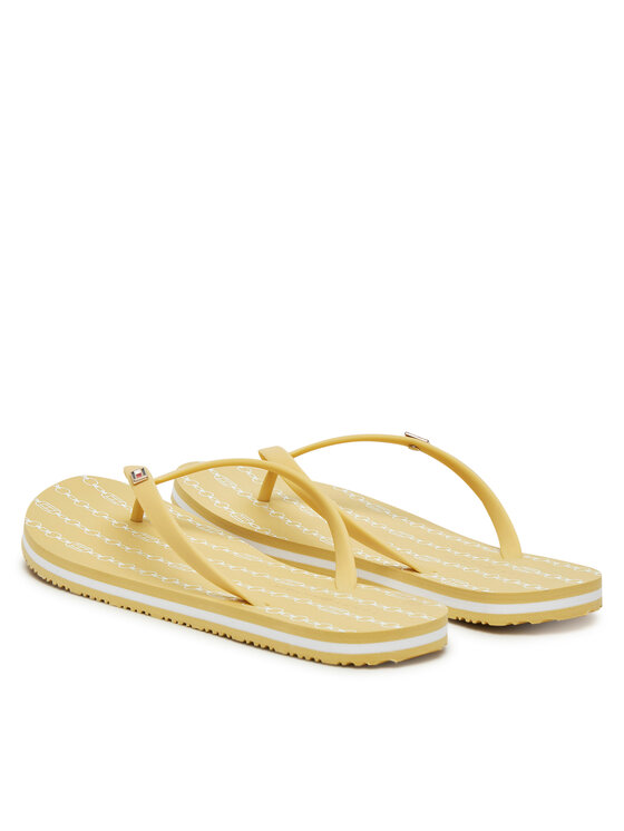 Tommy Hilfiger Tommy Hilfiger Flip flop FW0FW08518 Galben
