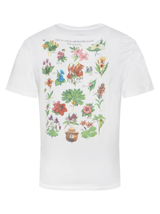 Element Element T-shirt Sbxe Bee ELYZT00487 Bijela Regular Fit