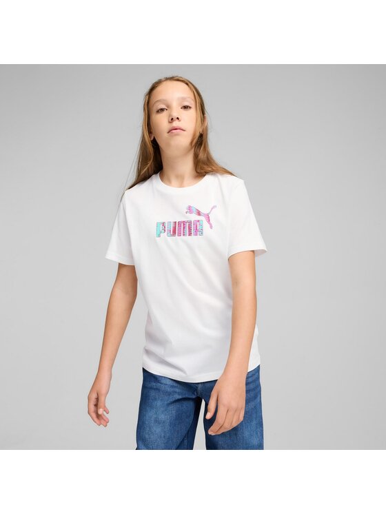 Puma Puma T-Shirt 686484 Biały Regular Fit