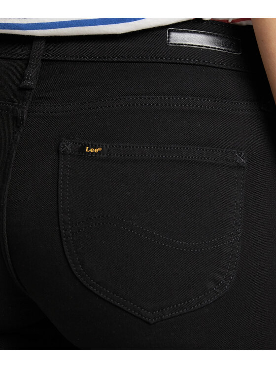 Lee Lee Jeansy 112111903 Czarny Skinny Fit