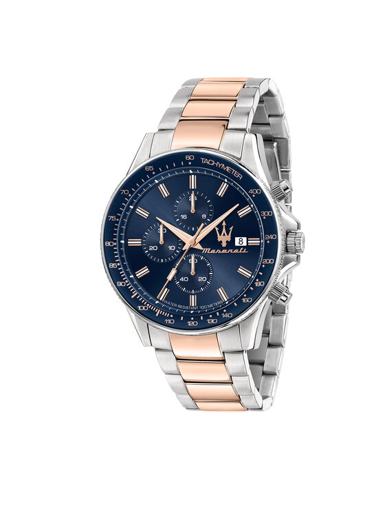 Maserati Maserati Sat Sfida R8873640012 Srebrna
