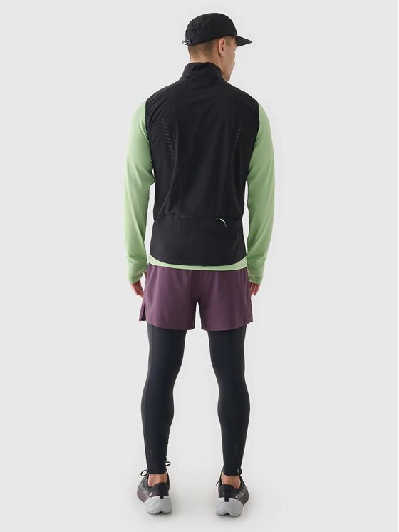 4F 4F Športové kraťasy 4FWAW24TFSHM633-50S Fialová Regular Fit