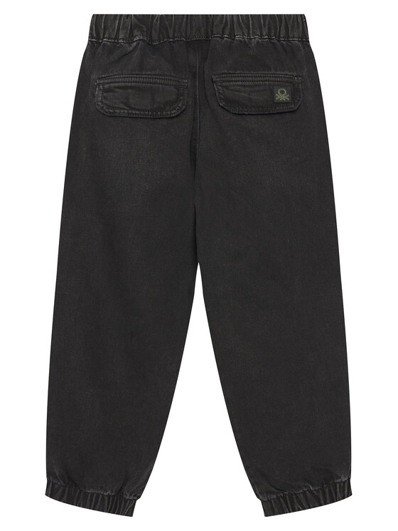United Colors Of Benetton United Colors Of Benetton Jeansy 4PWACF045 Černá Loose Fit