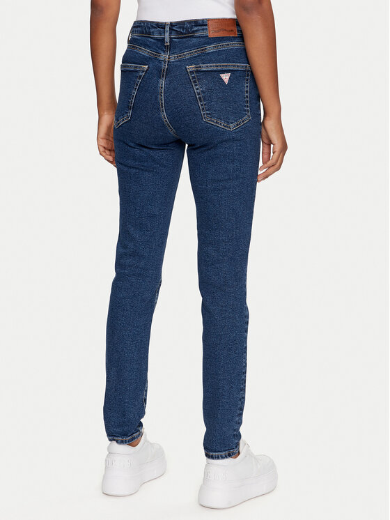 Guess Jeans Guess Jeans Blugi W4YA92 D5CB2 Bleumarin Skinny Fit