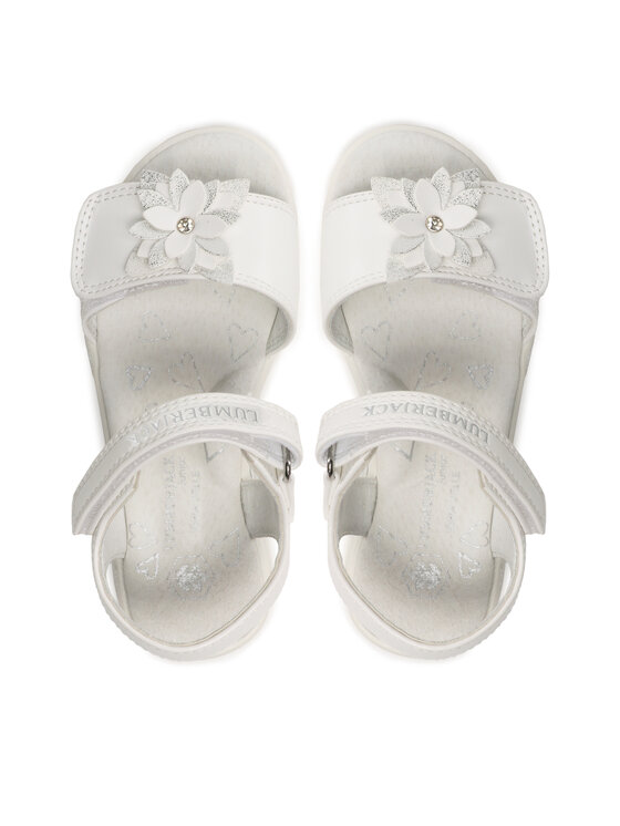 Lumberjack Lumberjack Sandaalid SANDAL WITH FLOWER Valge