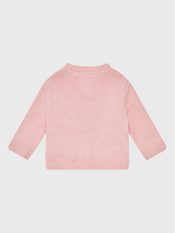 Tommy Hilfiger Tommy Hilfiger Komplet dziecięcy Baby Cable KN0KN01529 Różowy Regular Fit