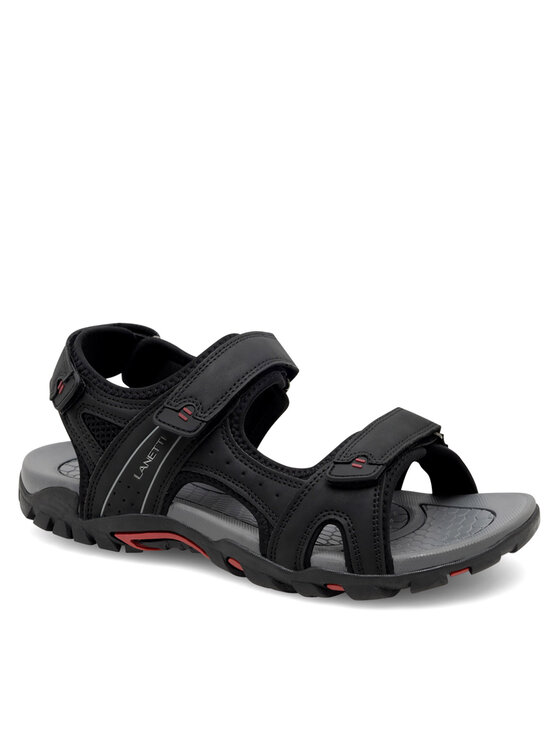 Lanetti Lanetti Sandale 21MC0610 Crna