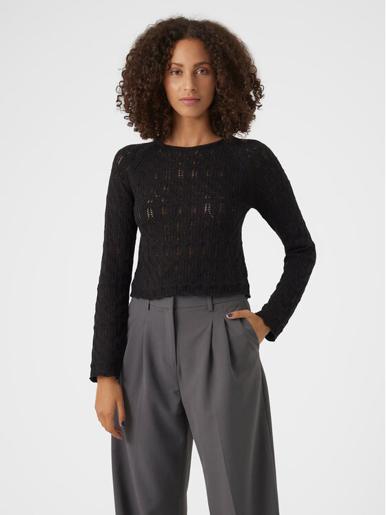 Női Sweater Vero Moda, Méret: XL, Fekete, Fabienne 10299617