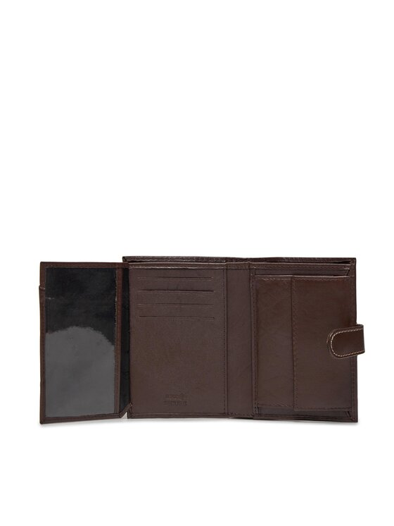 Semi Line Semi Line Große Herren Geldbörse P8266-1 Braun