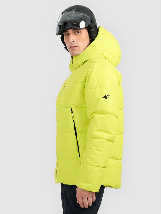 4F 4F Kurtka narciarska SKIWEAR Zielony Regular Fit