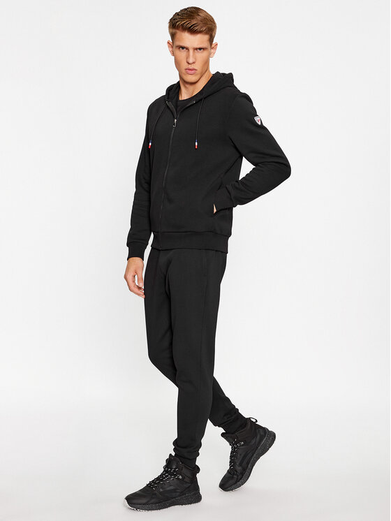 Rossignol Rossignol Sweatshirt Logo RLKMS08 Schwarz Regular Fit