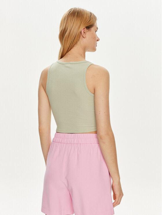 JDY JDY Топ Sofia 15275093 Зелений Cropped Fit