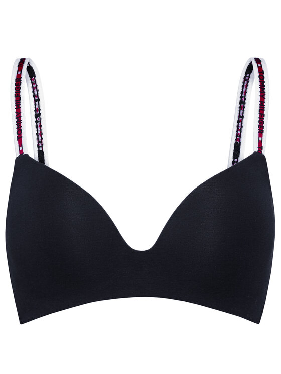 Tommy Hilfiger Tommy Hilfiger Biustonosz bezfiszbinowy Lighty Lined UW0UW02413 Granatowy