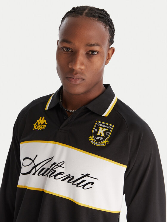 Kappa Kappa Polo Authentic Odran 321Y3PW Melns Regular Fit