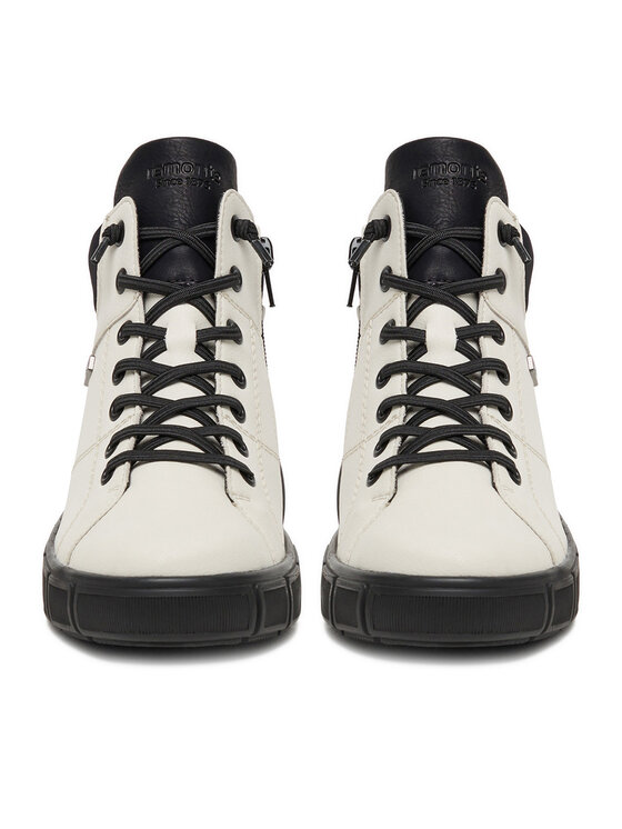 Remonte Remonte Schnürschuhe D1T76-80 Weiß