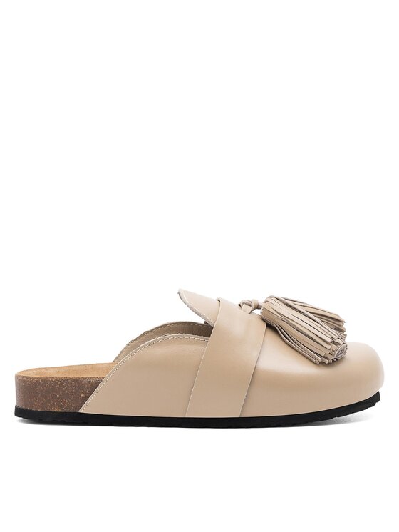 Simple Simple Pantoletten AWINION-23SS2149 Beige