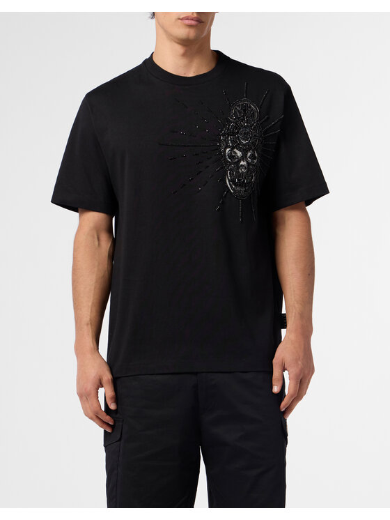 PHILIPP PLEIN PHILIPP PLEIN T-Shirt 29855 Černá Regular Fit