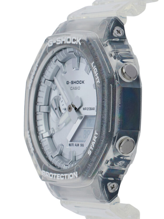 G-Shock G-Shock Zegarek GA-2100BM-7A8ER Przezroczysty