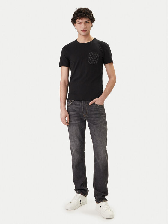 Guess Guess T-Shirt F6GI12 K6XN4 Černá Regular Fit