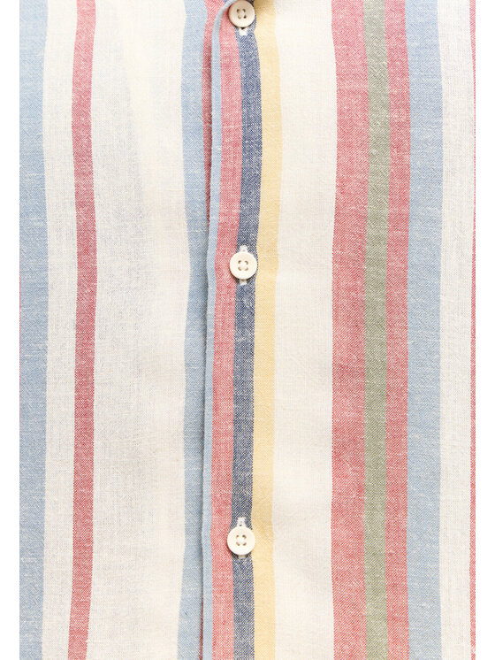 Mustang Mustang Camicia Collin Camp Stripe Multicolore Regular Fit