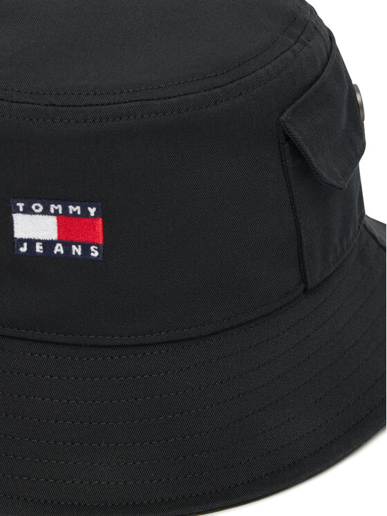 Tommy Jeans Tommy Jeans Klobuk Heritage Bucket AM0AM13423 Črna