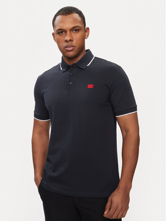 HUGO Hugo Polo Deresino232 50490775 Tamnoplava Slim Fit