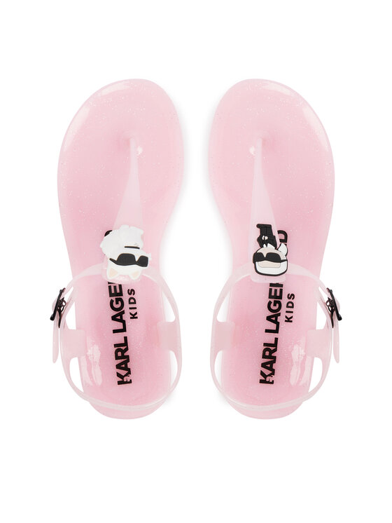 KARL LAGERFELD KARL LAGERFELD Sandály Z31173 S Růžová