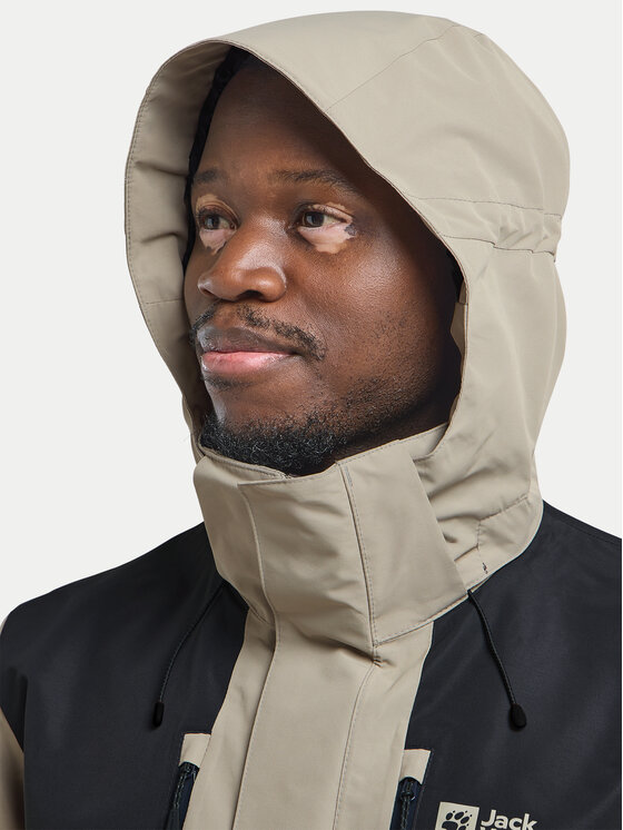 Jack Wolfskin Jack Wolfskin Kurtka outdoor Jasper 2l 1108373 Szary Regular Fit