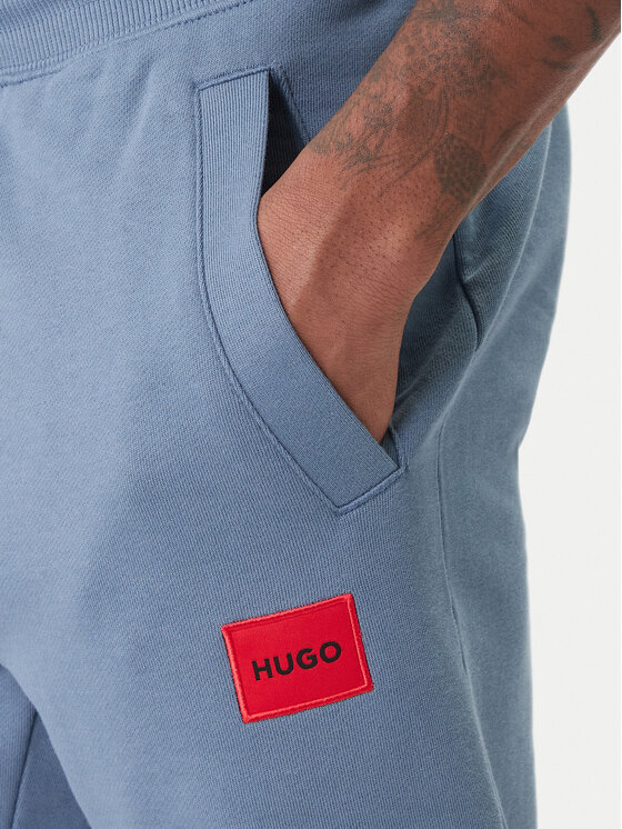 HUGO HUGO Teplákové kalhoty Doak212 50447963 Tmavomodrá Regular Fit