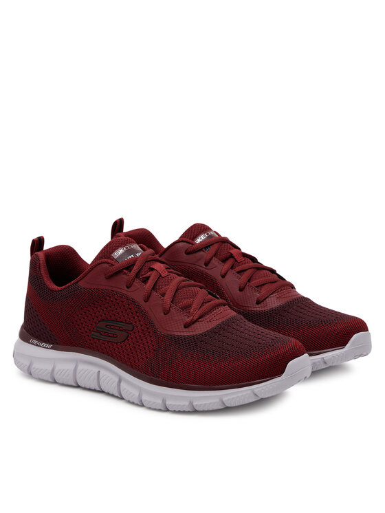 Skechers Skechers Buty na siłownię Track - Glendor 232699/BURG Bordowy