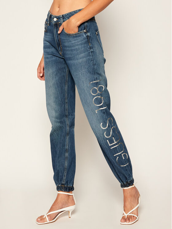 Guess Regular Fit Jeans Roby Jogger W0YA40 D3Y08 Dunkelblau