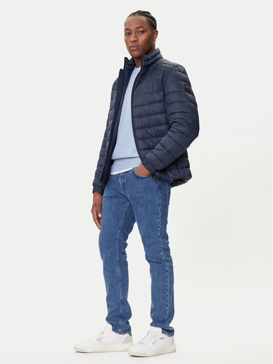 BOSS BOSS Prehodna jakna Oden2 50530822 Mornarsko modra Slim Fit