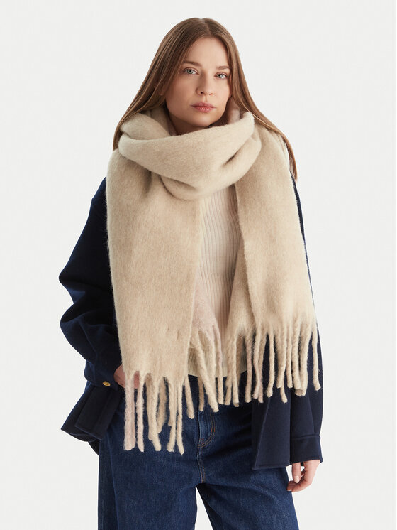 Calvin Klein Calvin Klein Шарф Emblem Brushed LV04D8069G Бежевий