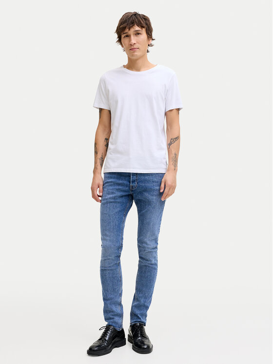 Jack & Jones Jack & Jones Jeansy Glenn 12289499 Niebieski Slim Fit