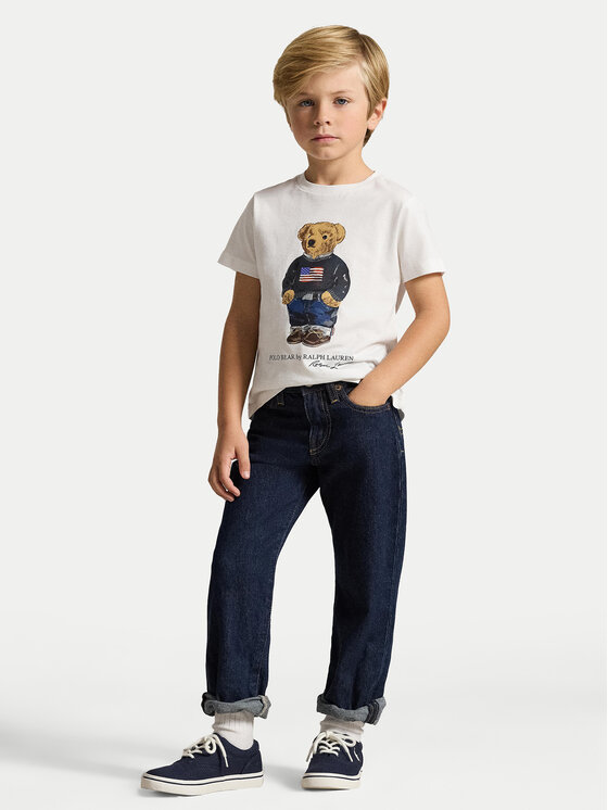 Polo Ralph Lauren Polo Ralph Lauren T-Shirt 322P00508001 Biały Regular Fit