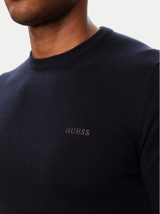 Guess Guess Džemper M6YR07 Z0912 Tamnoplava Regular Fit