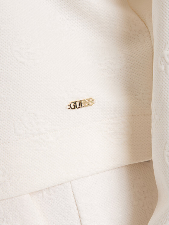 Guess Guess Džemperis V5YQ04 KBSL2 Écru Regular Fit