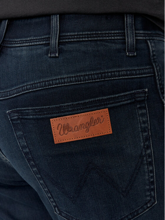 Wrangler Wrangler Дънки Texas 112352716 Тъмносин Slim Fit