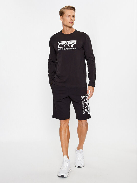 EA7 Emporio Armani EA7 Emporio Armani Longsleeve 6RPT64 PJ03Z 0200 Nero Regular Fit